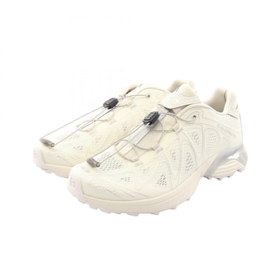 サロモン SALOMON XT-WHISPER VOID スニーカー 靴 ファブリック レディース ホワイト系 / グレー系 【中古】
