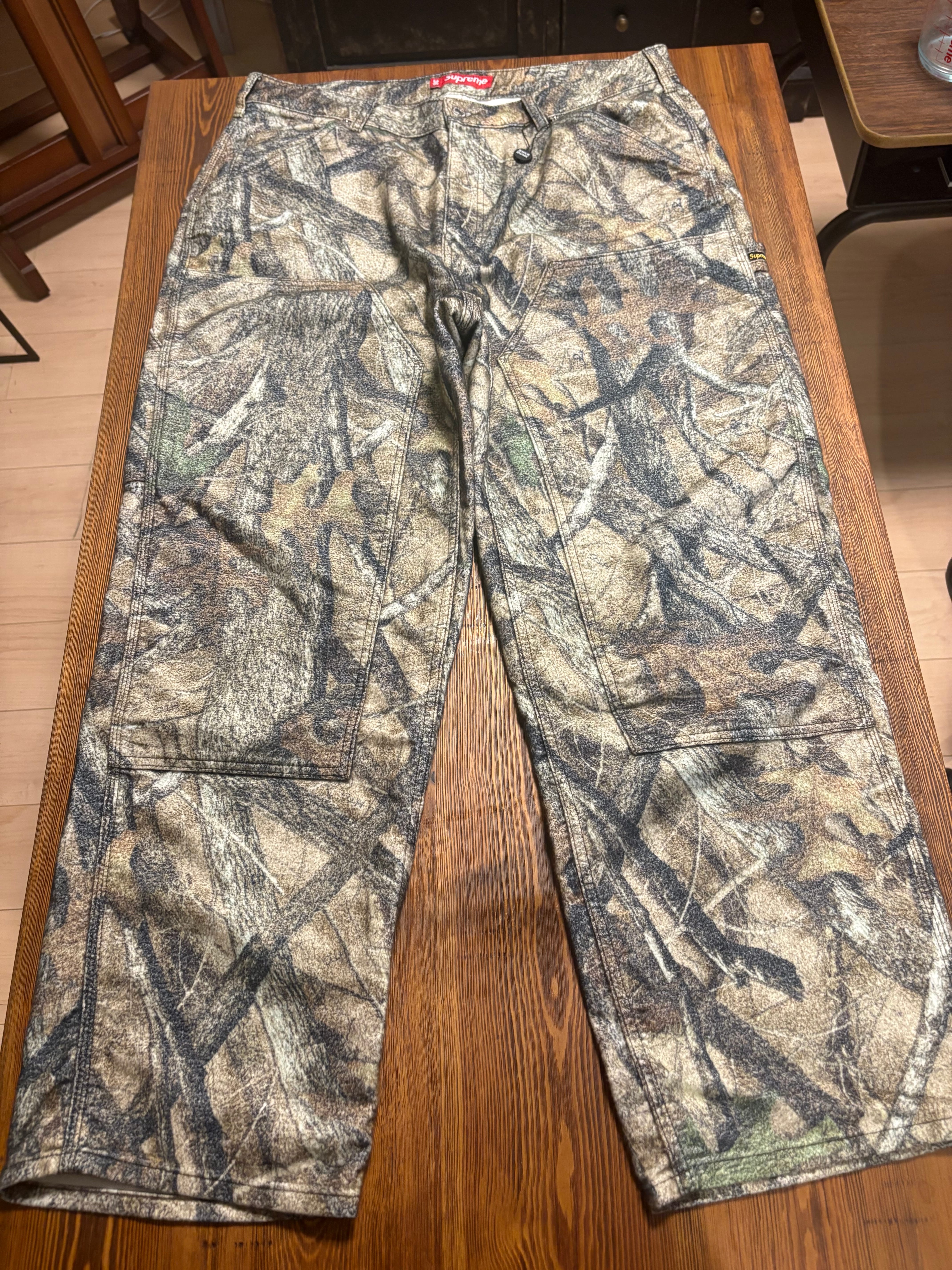 Supreme Moleskin Double Knee Painter Pant "Camo"