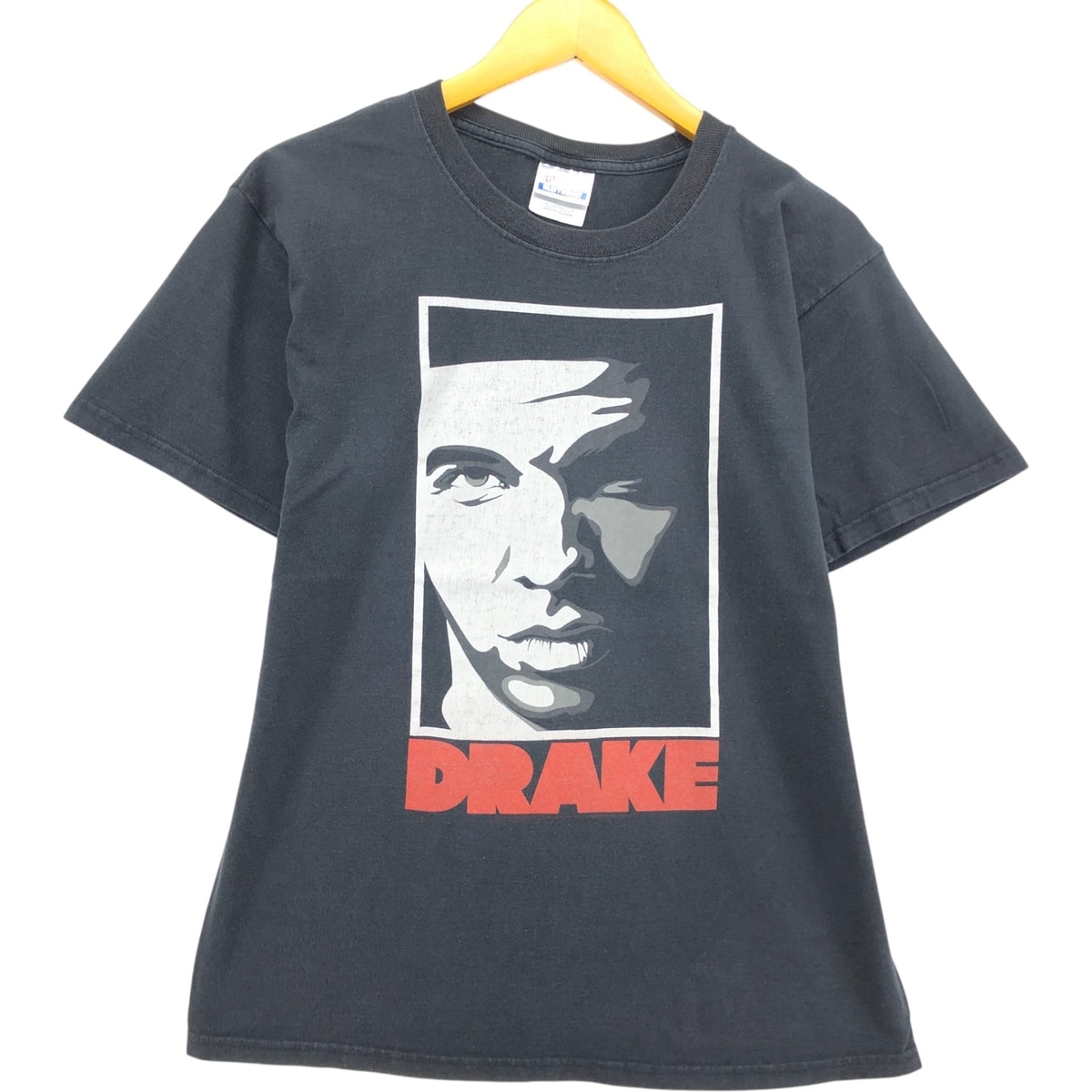 古着 ヘインズ Hanes DRAKE ドレイク ラップTシャツ ラップT メンズM相当/eaa582910