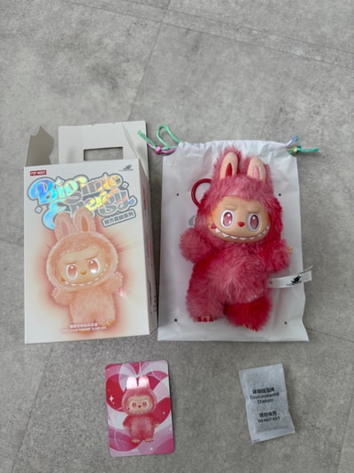 POP MART THE MONSTERS (LABUBU) Big into Energy Series Plush Pendant LOVE
