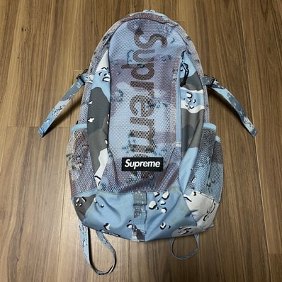 Supreme 20SS Backpack "Camo Blue"