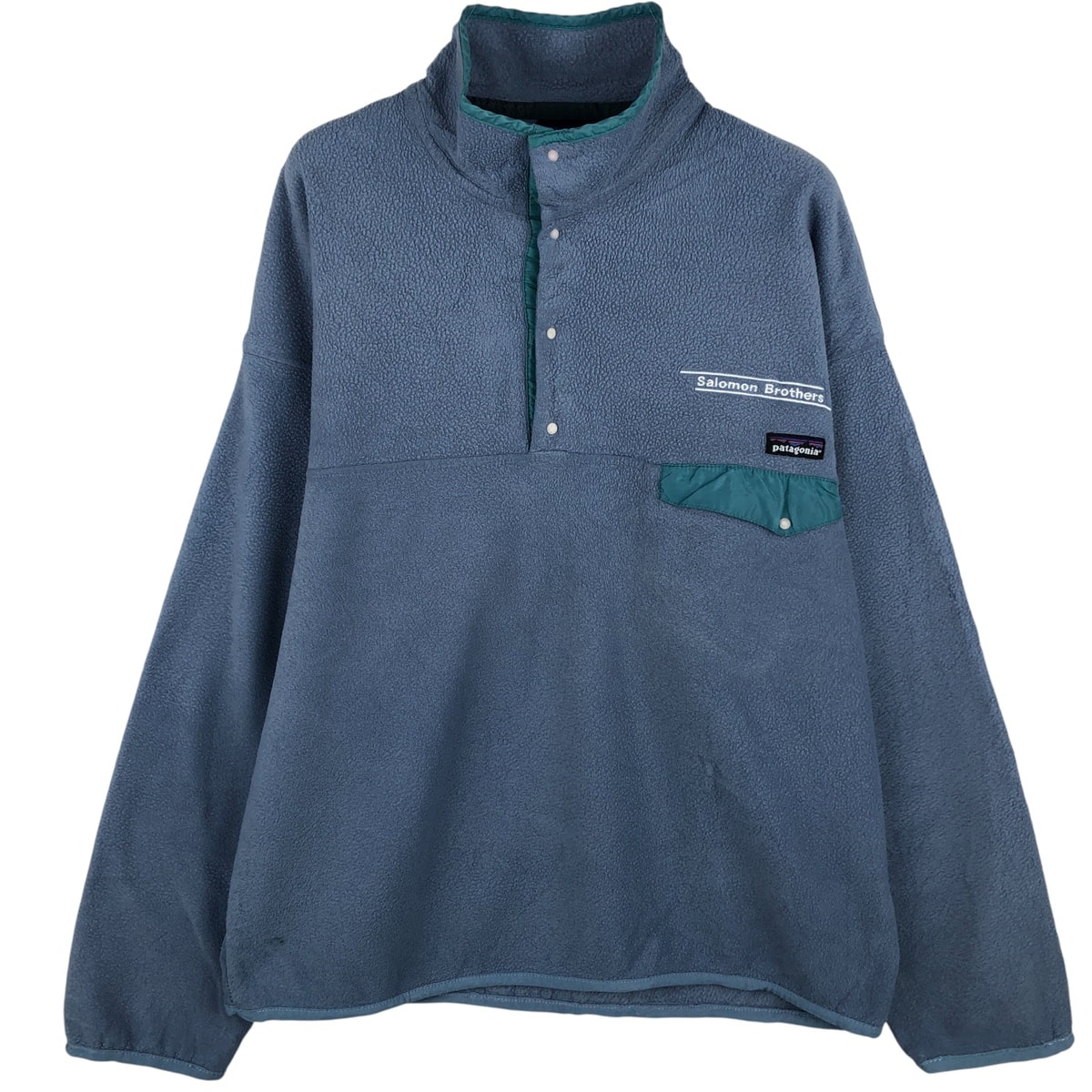 古着 パタゴニア Patagonia アドバタイジング フリースプルオーバー ポルトガル製 メンズL相当/evb034092