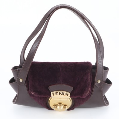 ■美品 フェンディ8BK038 ハンドバッグ レザー