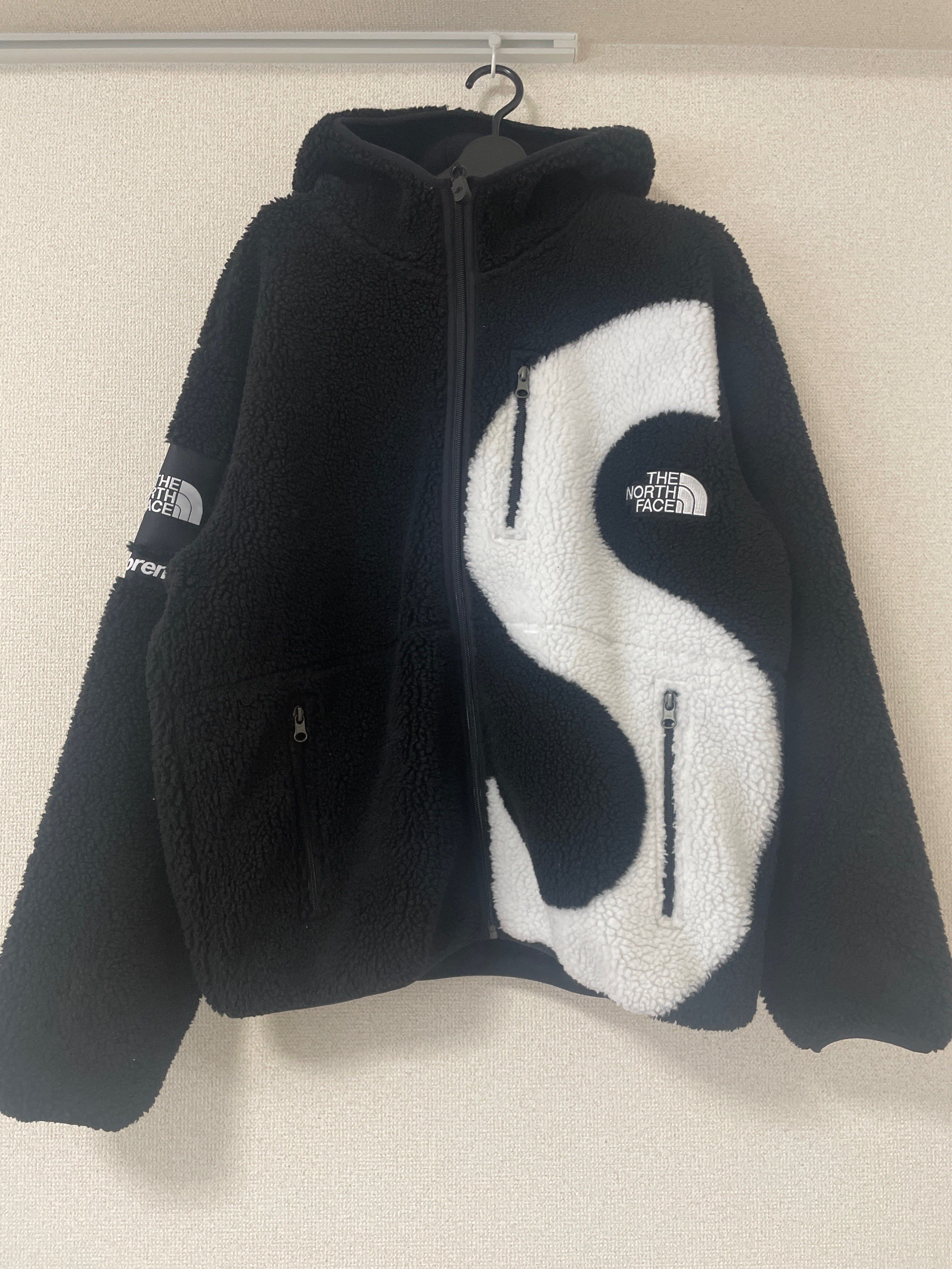 Supreme x The North Face S Logo Hooded Fleece Jacket "Black"