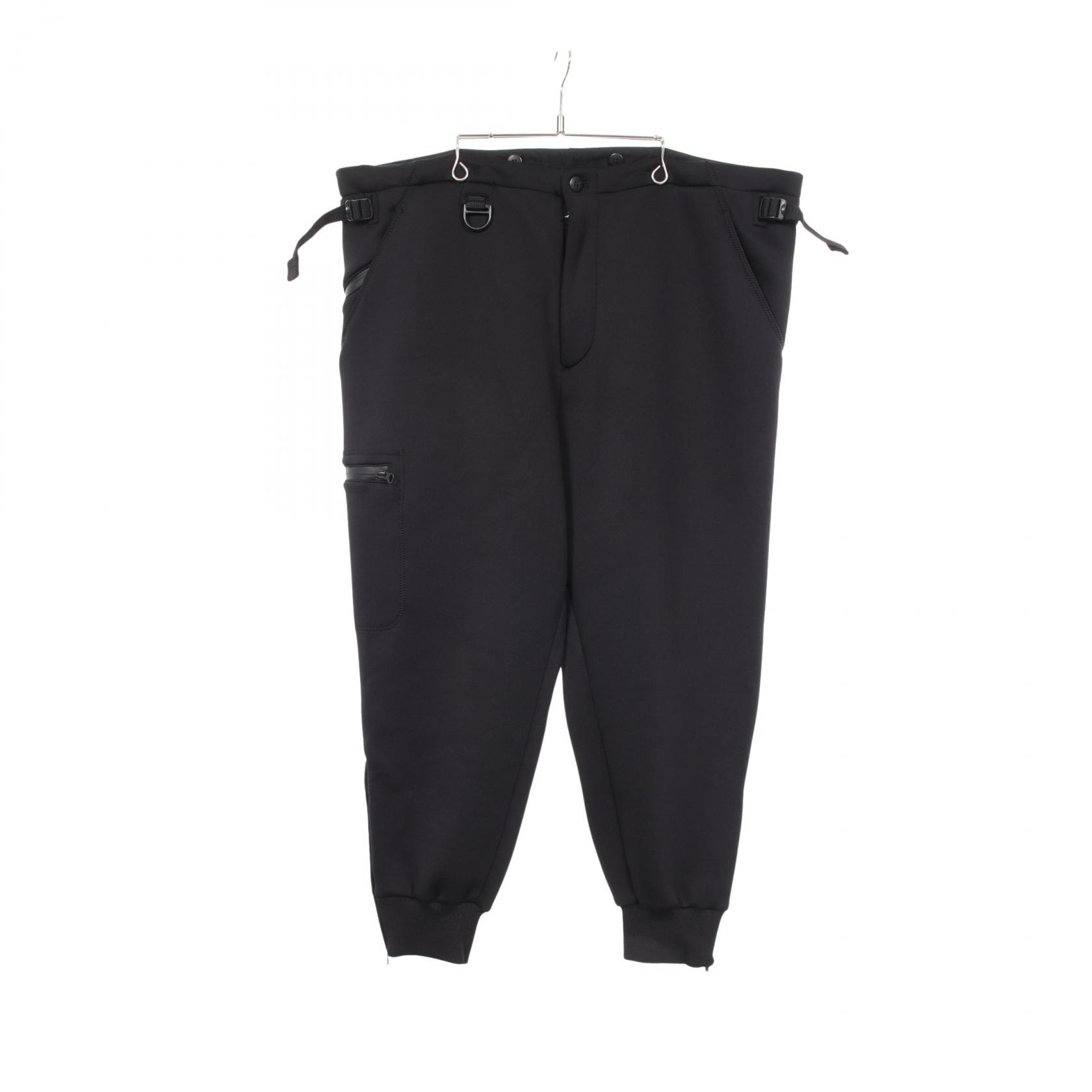 ワイスリー Y-3 ボトムス ネオプレンサルエルワイドパンツ パンツ 衣料品 ボトムス ポリエステル メンズ ブラック系 【中古】