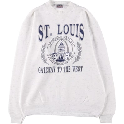 古着 90年代 オニータ ONEITA 3連プリント プリントスウェットシャツ トレーナー USA製 メンズL相当 ヴィンテージ/eaa566817