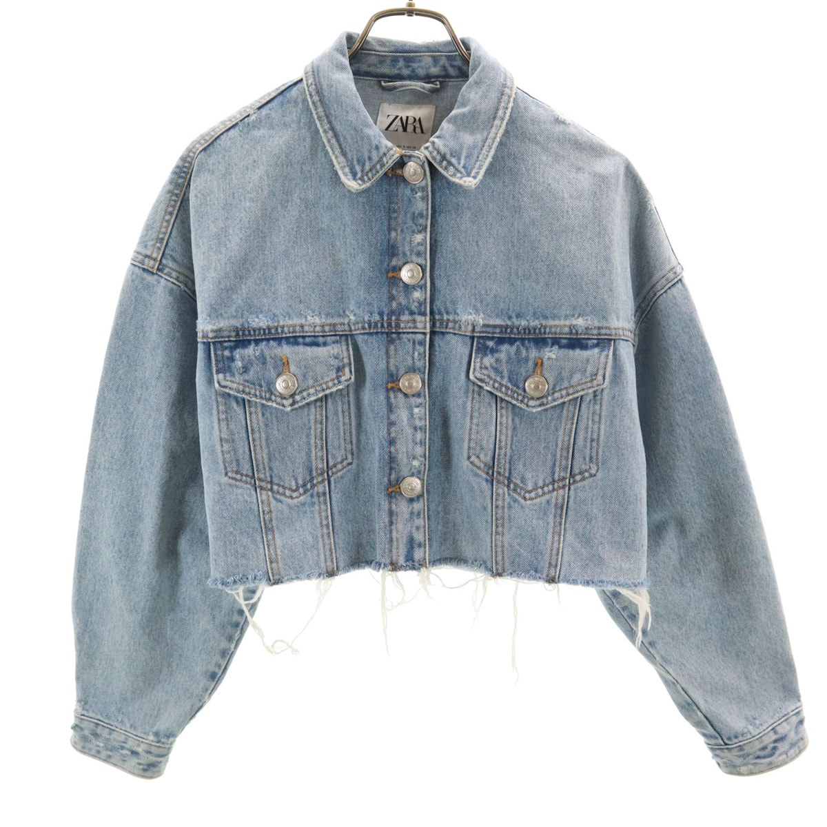 ZARA ザラ デニムジャケット S ブルー ジージャン