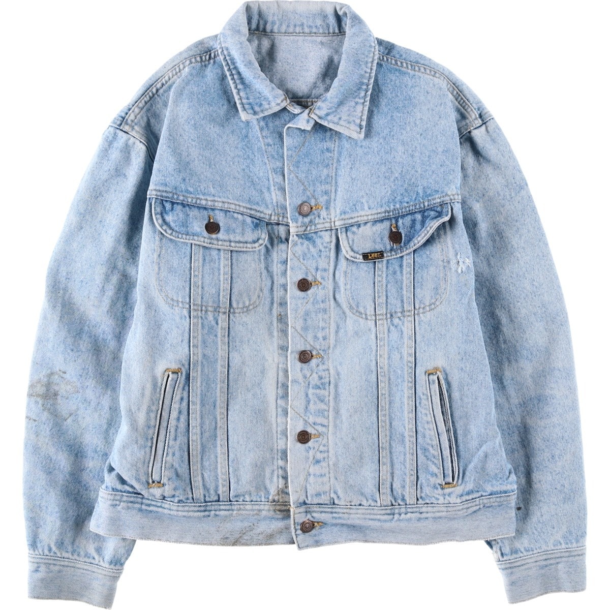 古着 リー Lee デニムジャケット Gジャン メンズXL相当/eaa634769