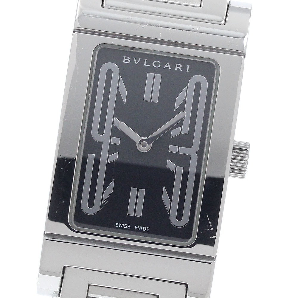 ブルガリ レッタンゴロ RT39S クォーツ レディース 【中古】