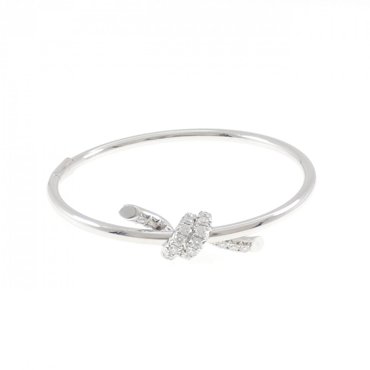 ティファニー ノット バングル 0.79CT