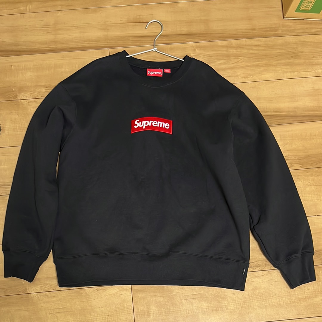Supreme Box Logo Crewneck "Black" (22FW)
