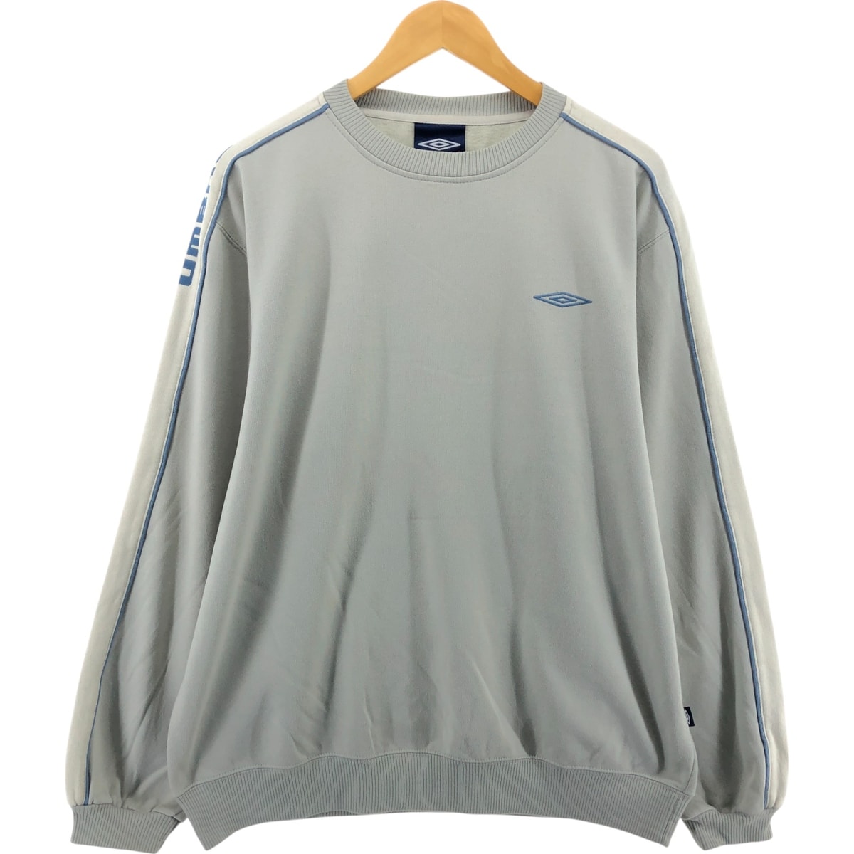 古着 00年代 アンブロ UMBRO PRO TRAINING ロゴスウェットシャツ トレーナー EEC メンズL相当/eaa550359