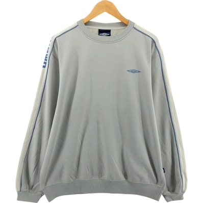 古着 00年代 アンブロ UMBRO PRO TRAINING ロゴスウェットシャツ トレーナー EEC メンズL相当/eaa550359