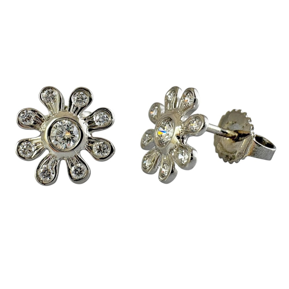 ティファニー ピアス Pt950プラチナ ダイヤモンド レディース TIFFANY&Co. 中古