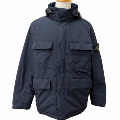 美品 ストーンアイランド パファージャケット ネイビー