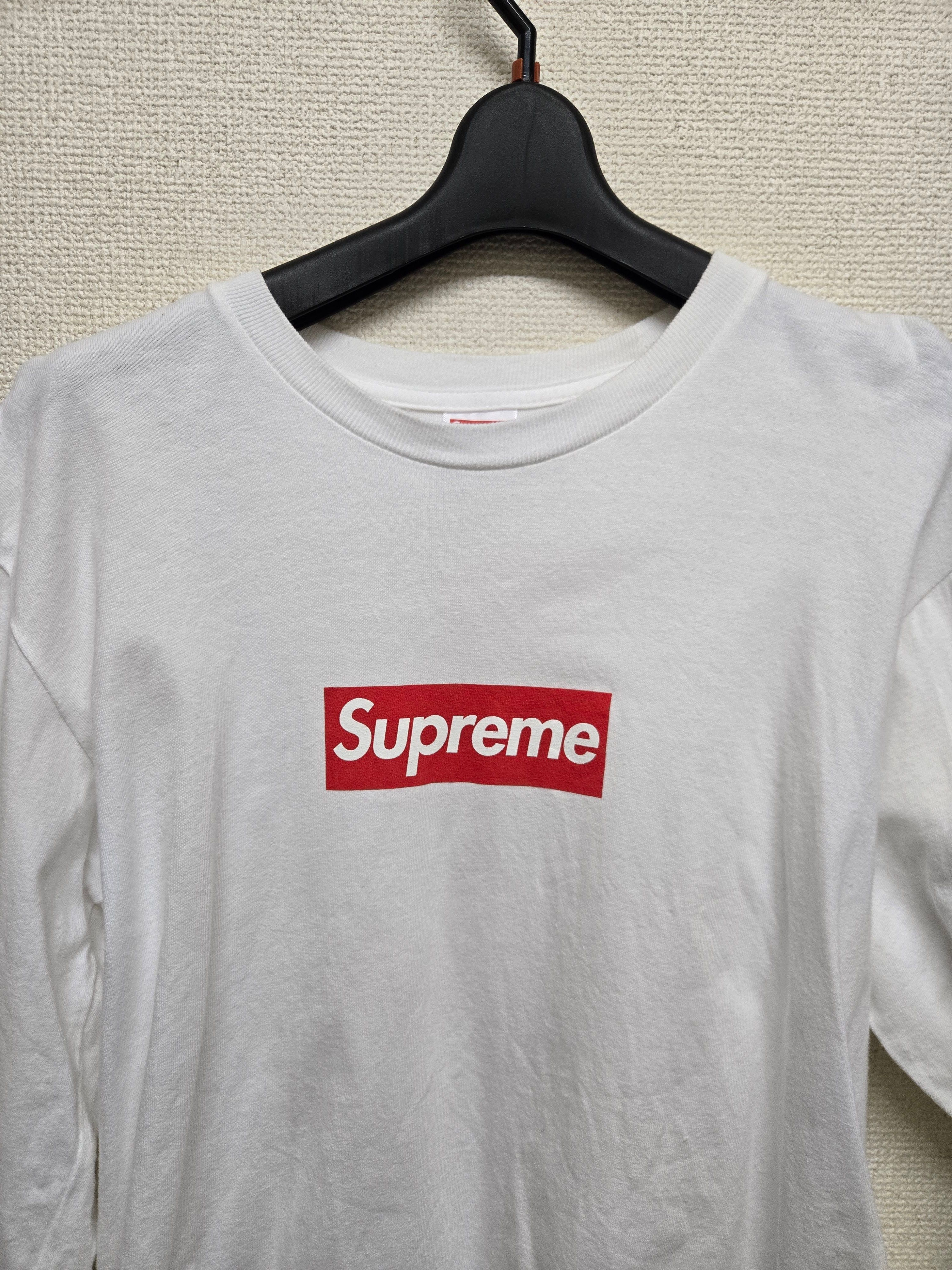 Supreme Box Logo L/S Tee "White"