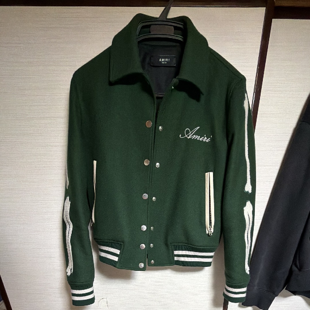 AMIRI Bones Jacket "Rain Forest"