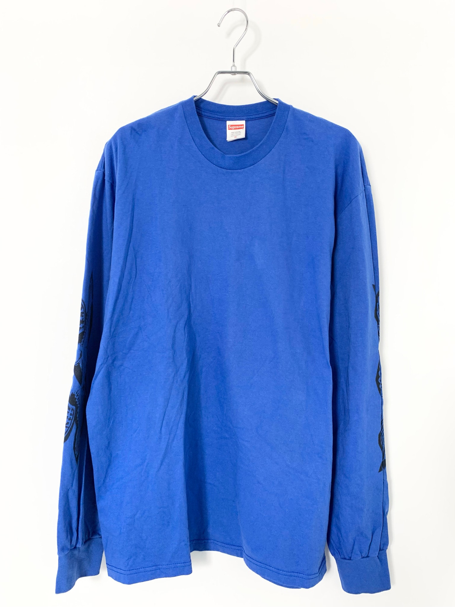 Supreme x ANTIHERO Eagle L/S Tee "Blue"