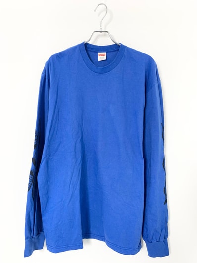 Supreme x ANTIHERO Eagle L/S Tee "Blue"