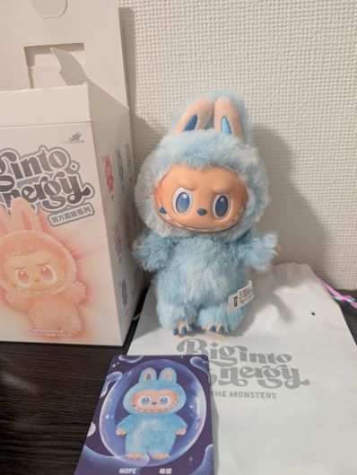POP MART THE MONSTERS (LABUBU) Big into Energy Series Plush Pendant HOPE