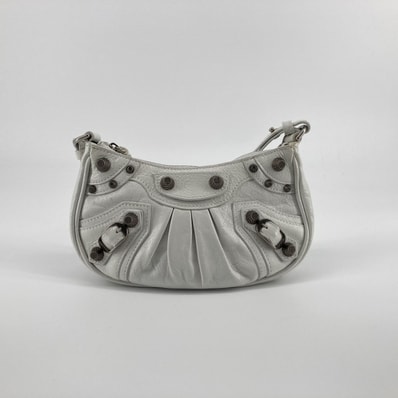 BALENCIAGA(バレンシアガ) ル カゴールミニ 695814 ショルダーバッグ アイボリー