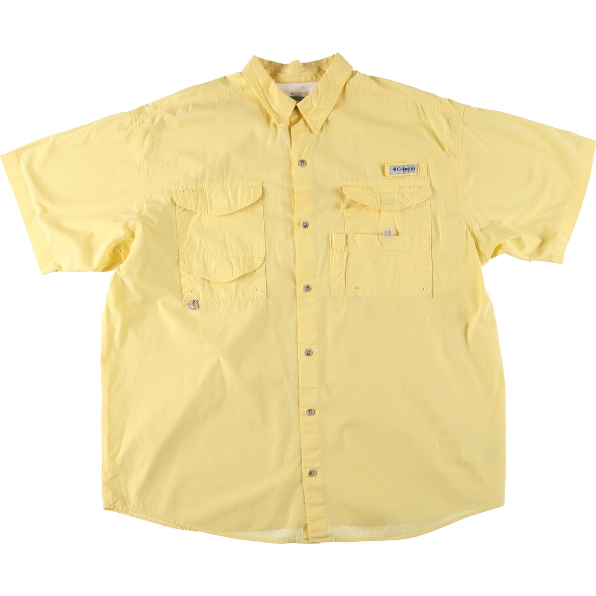 古着 コロンビア Columbia PFG 半袖 フィッシングシャツ メンズXL/eaa441223