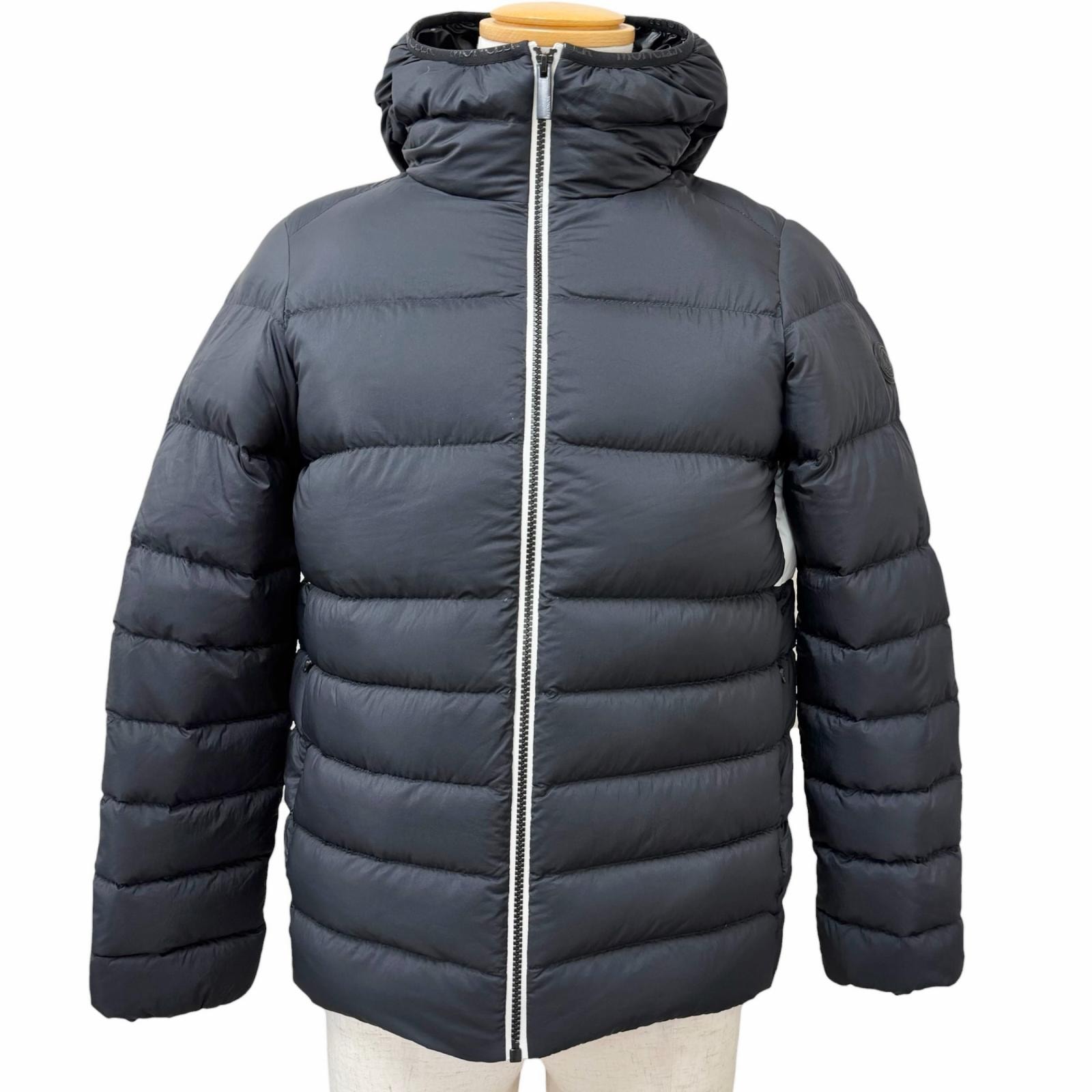 美品 モンクレール ダウンジャケット PLUVIS ブラック メンズ 00