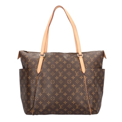 ルイヴィトン トータリーGM モノグラム トートバッグ モノグラムキャンバス M56690 ブラウン ユニセックス LOUIS VUITTON 中古