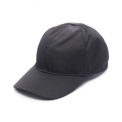 プラダ PRADA Re Nylon トライアングルロゴ キャップ 帽子 ナイロン メンズ ブラック系 2HC274F0002L 【新品】