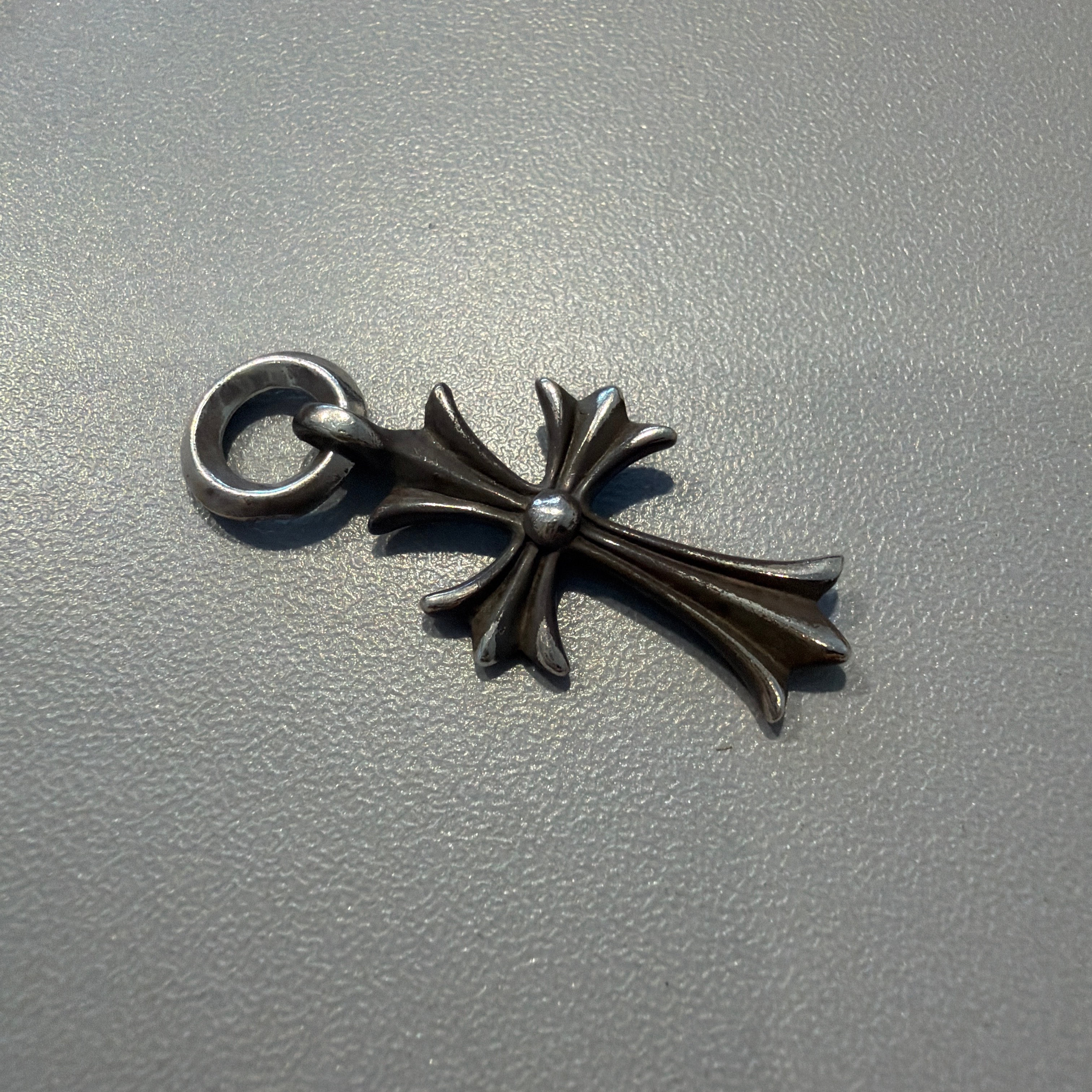 Chrome Hearts Tiny CH Cross Charm "Silver"