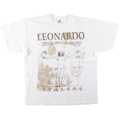 古着 フルーツオブザルーム FRUIT OF THE LOOM プリントTシャツ メンズXL相当/eaa642209