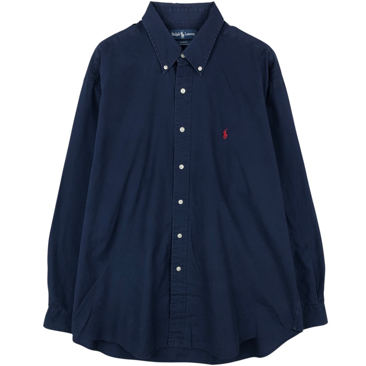 古着 ラルフローレン Ralph Lauren BLAKE 長袖 ボタンダウンシャツ メンズXL相当/eaa669001