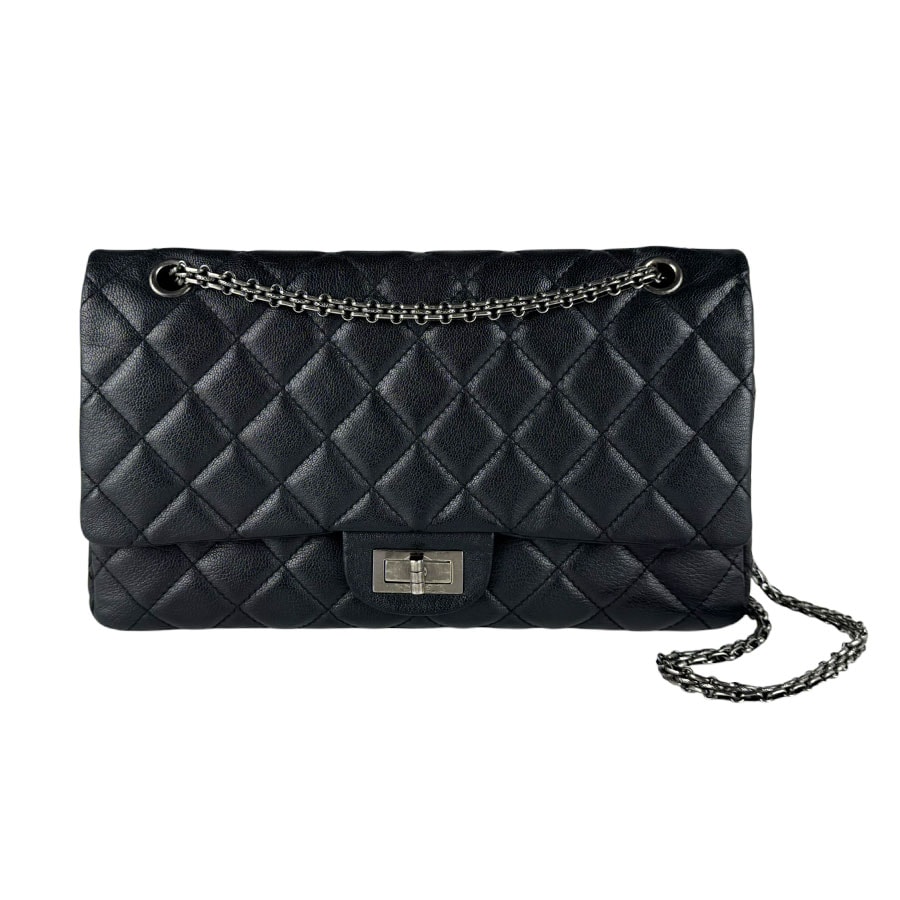 C (やや傷や汚れあり)】シャネル CHANEL ショルダーバッグ 2.55 レザー