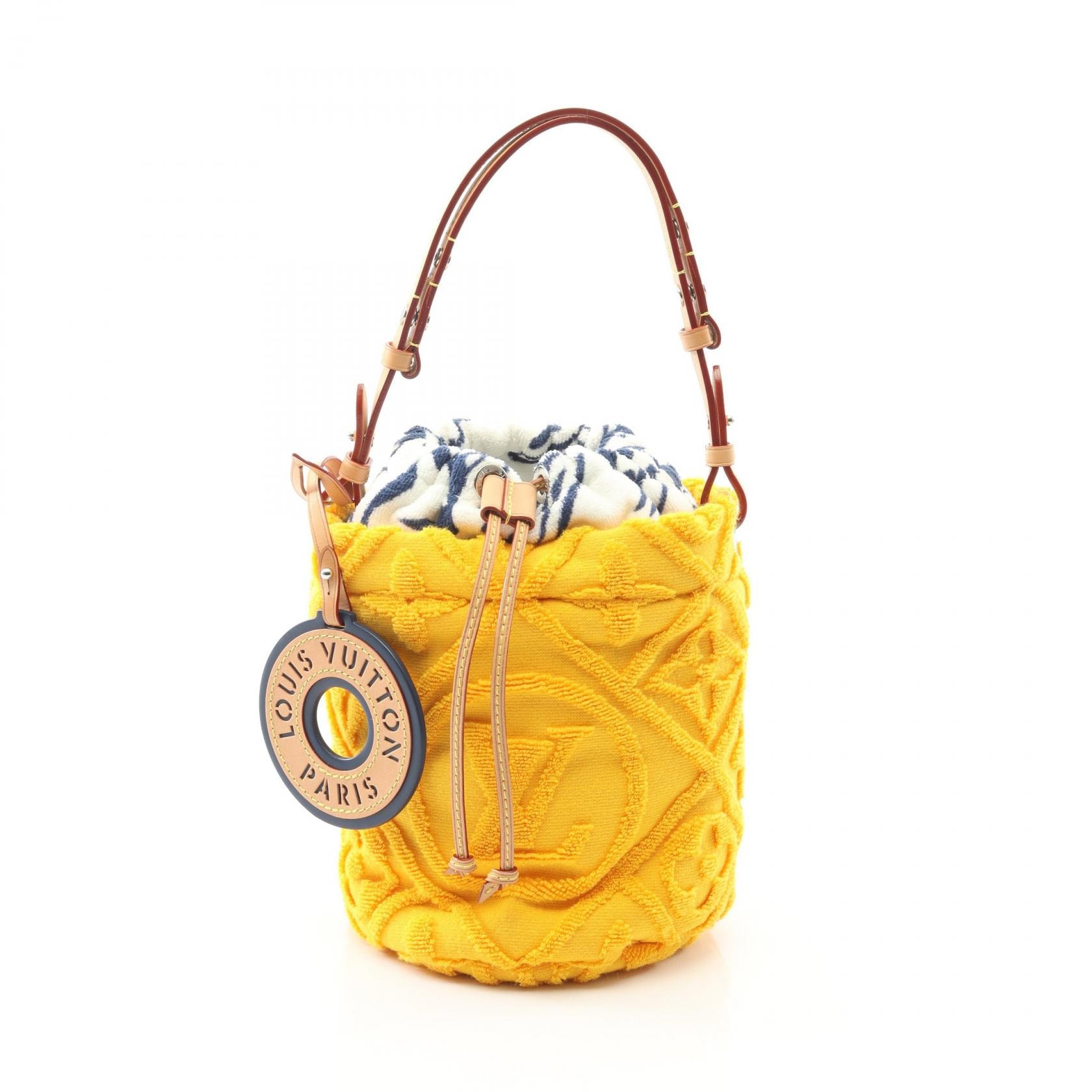 ルイ・ヴィトン LOUIS VUITTON LV バケーション バイザプール バケット ショルダーバッグ バッグ レザー パイル オレンジ レディース オレンジ系 / ブラウン系 / マンゴー M25144 【中古】