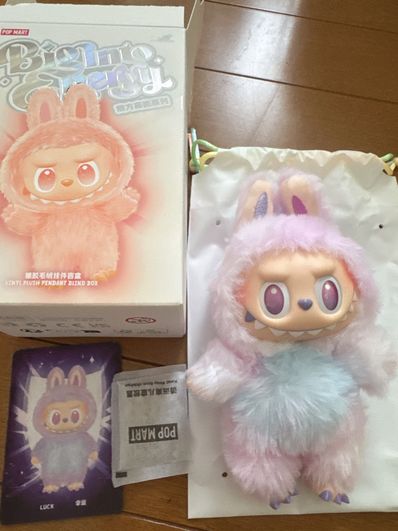 POP MART THE MONSTERS (LABUBU) Big into Energy Series Plush Pendant LUCK