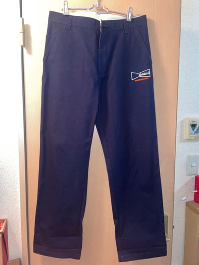 Wasted Youth x thisisneverthat WORK PANTS "Navy" / VERDY