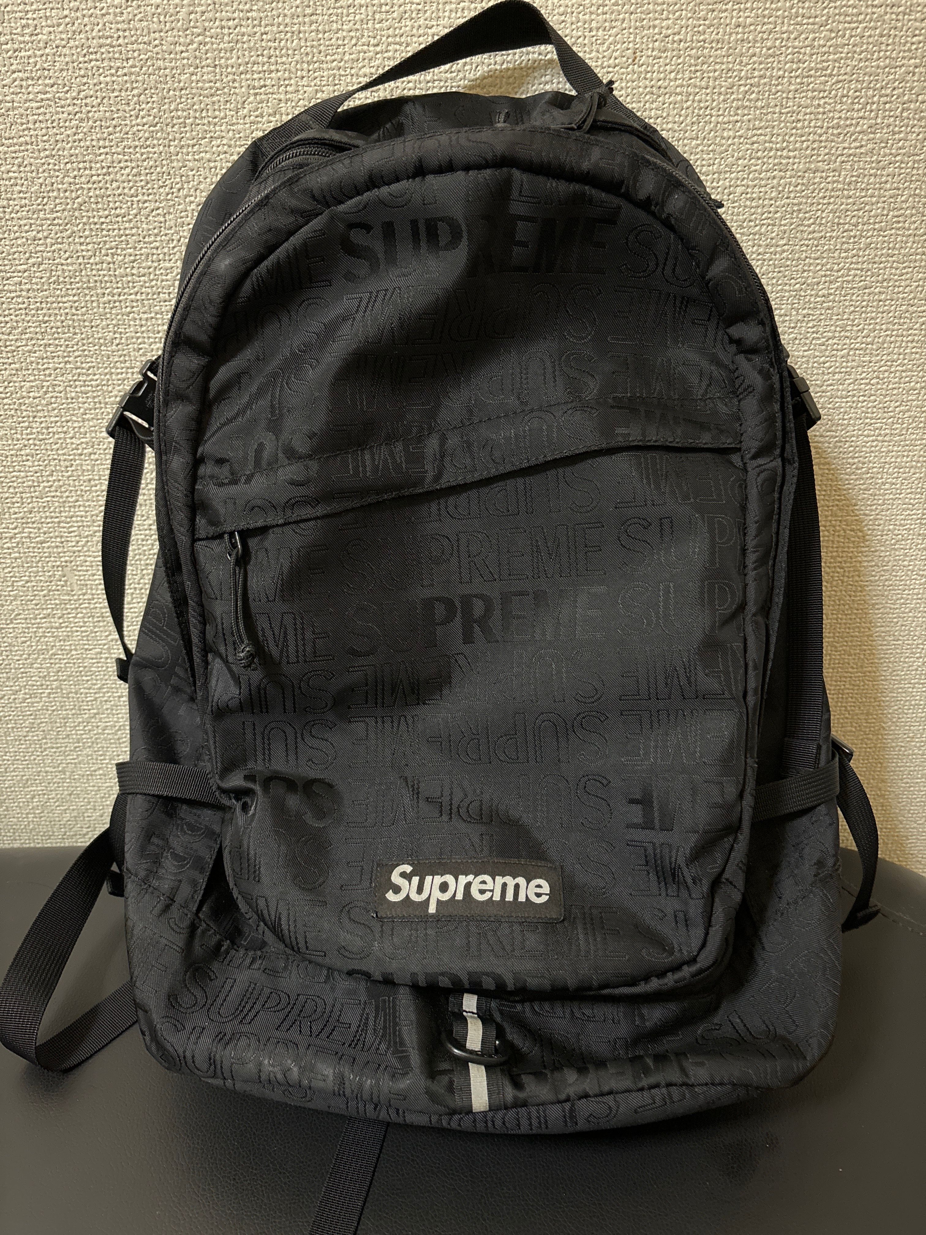 Supreme 19SS Backpack "Black"