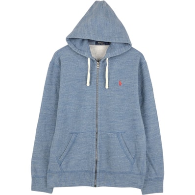 古着 ラルフローレン Ralph Lauren POLO RALPH LAUREN スウェットフルジップパーカー メンズL相当/eaa676048