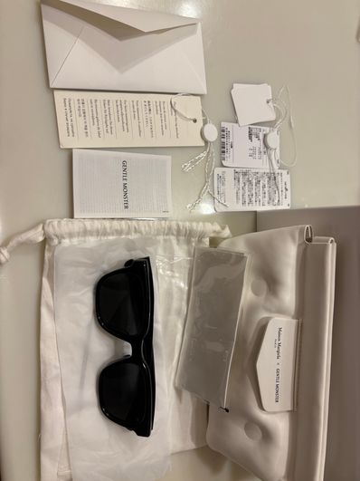 Gentle Monster x Maison Margiela MM110 01 "Black"