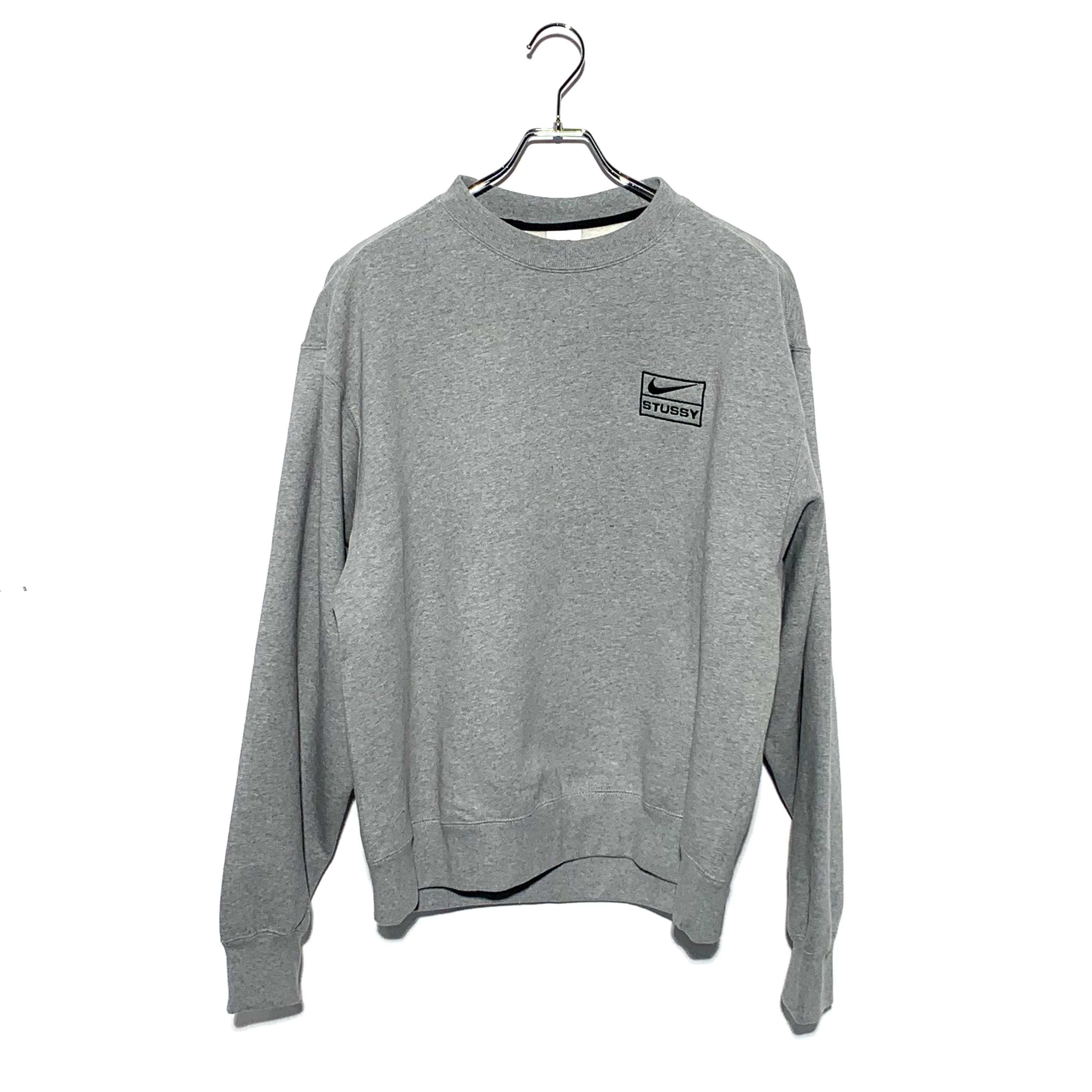 Stussy x Nike Fleece Crew (US Size) "Grey" DO9337-063