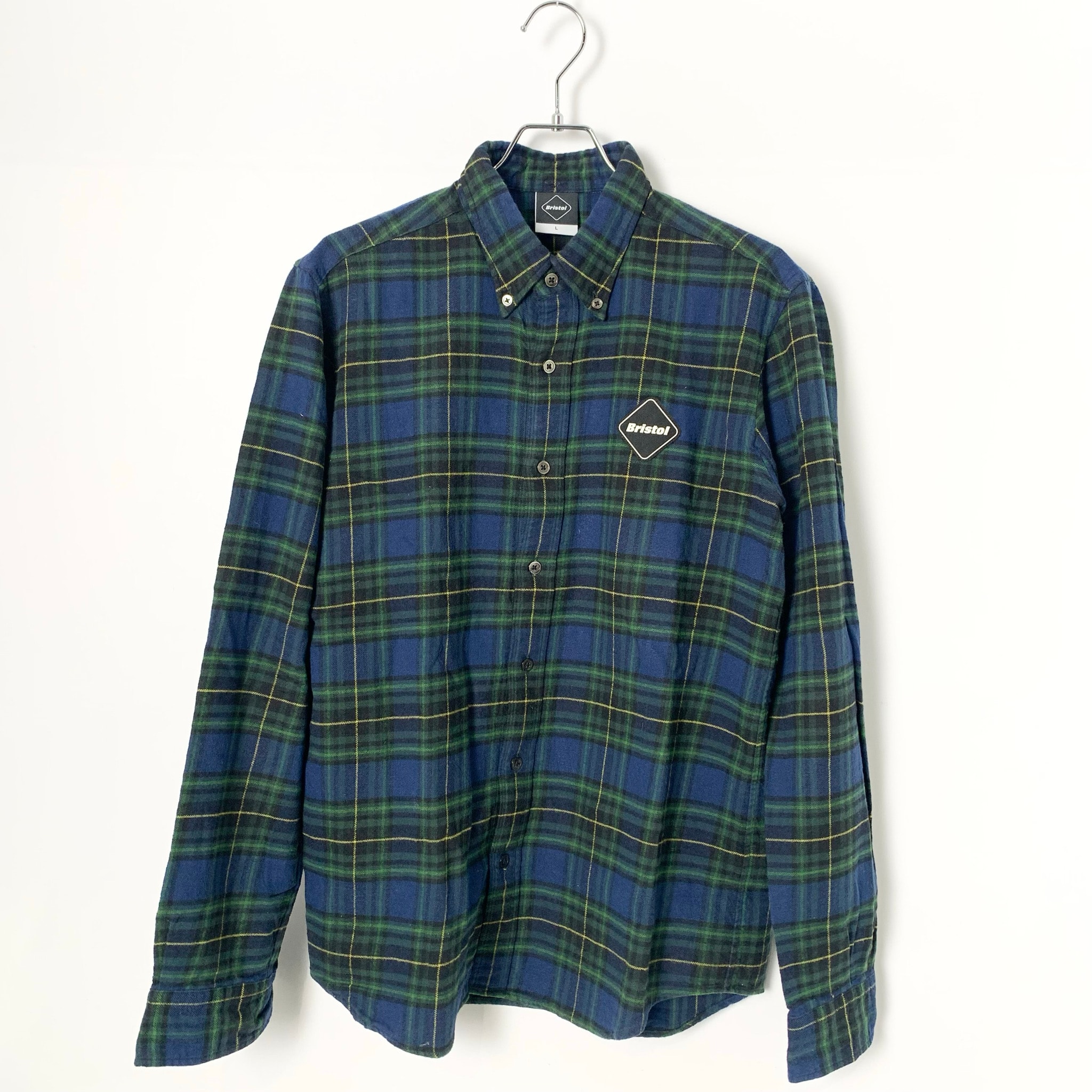 FCRB Green Flannel Shirt Green