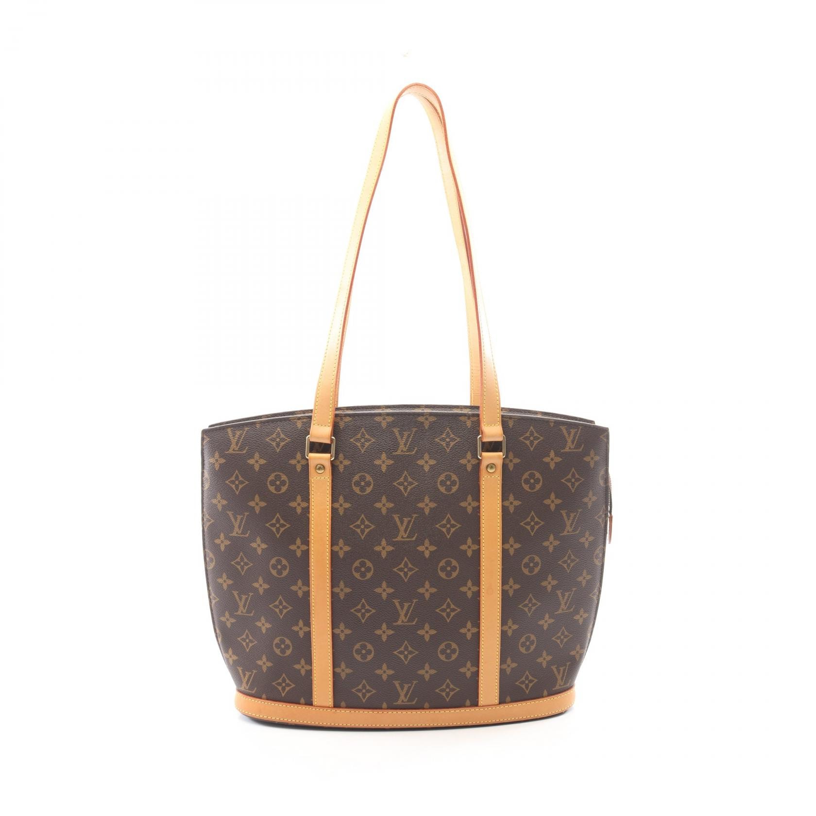 ルイ・ヴィトン LOUIS VUITTON バビロン モノグラム ショルダーバッグ バッグ PVCコーティングキャンバス レザー レディース ブラウン系 M51102 【中古】