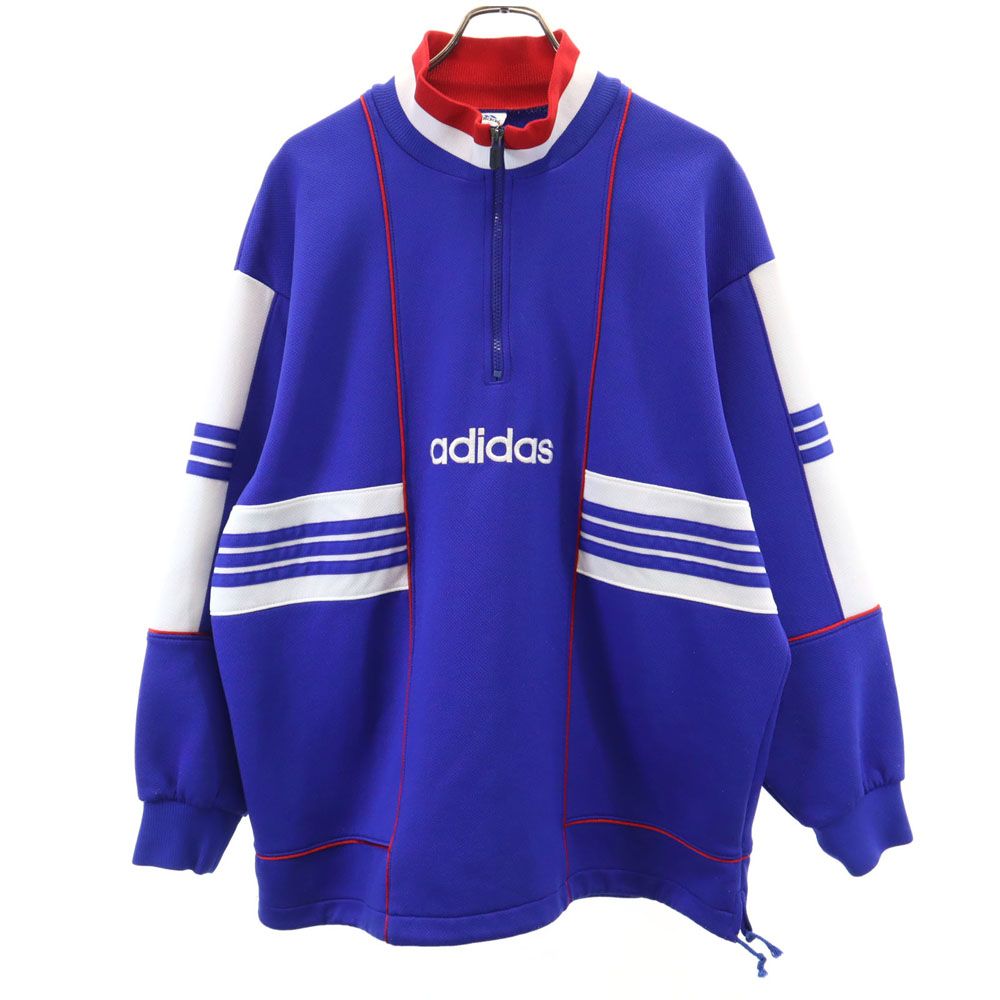 adidas 90s ハーフジップ ジャージジャケット