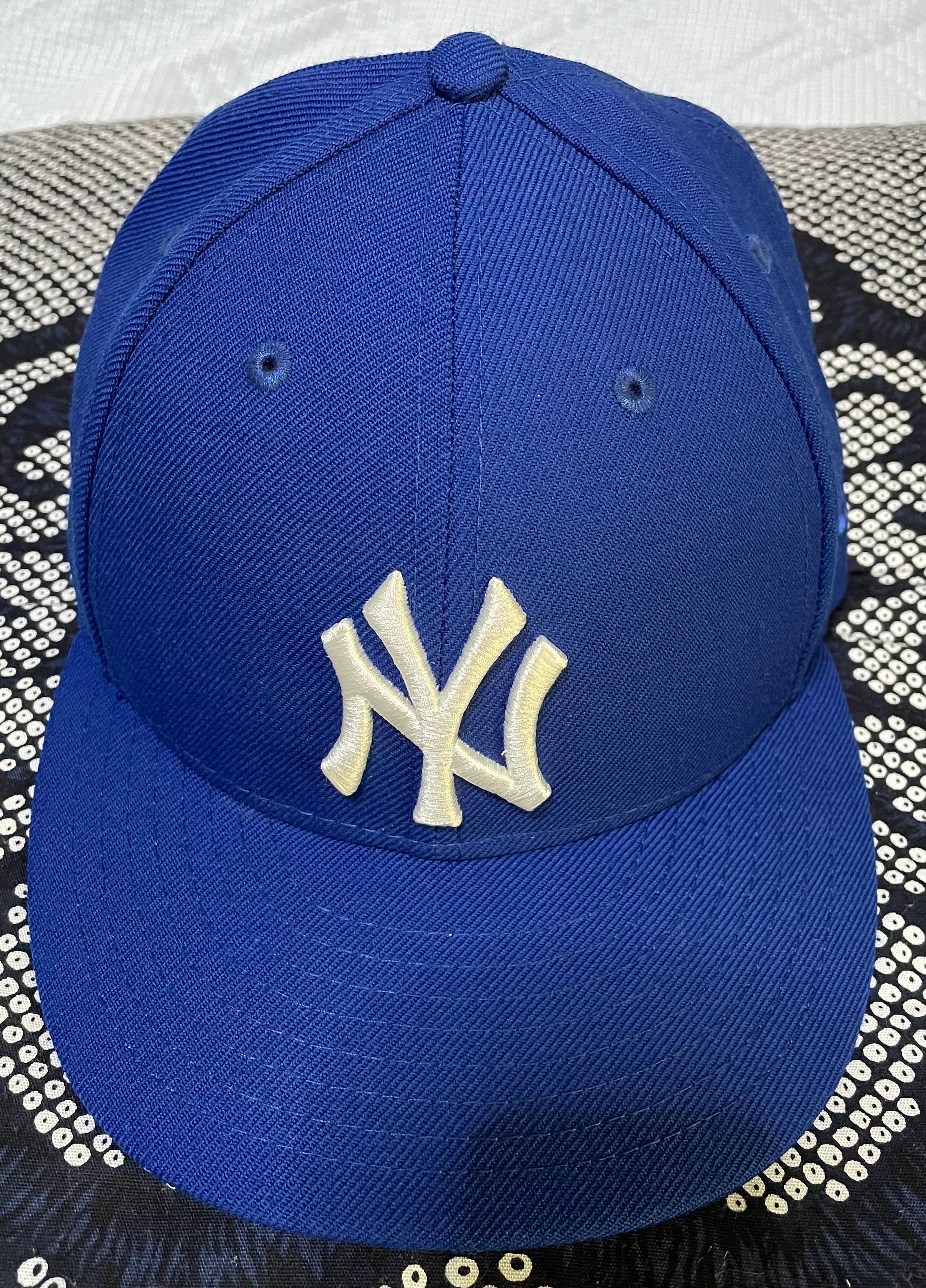Kith For Major League Baseball New York Yankees New Era 59Fifty Retro Crown Cap "Royal Blue"