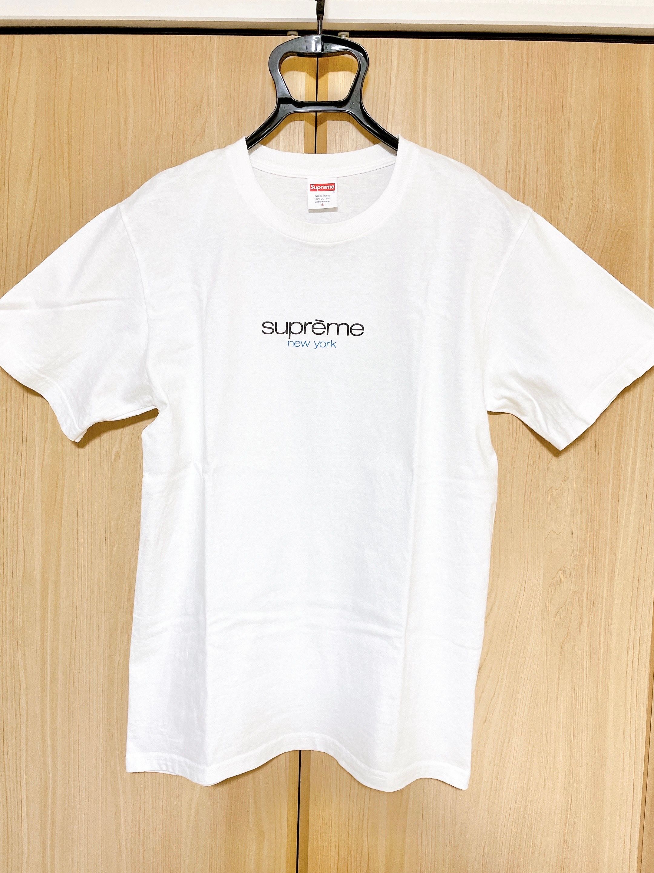Supreme Classic Logo Tee "White"