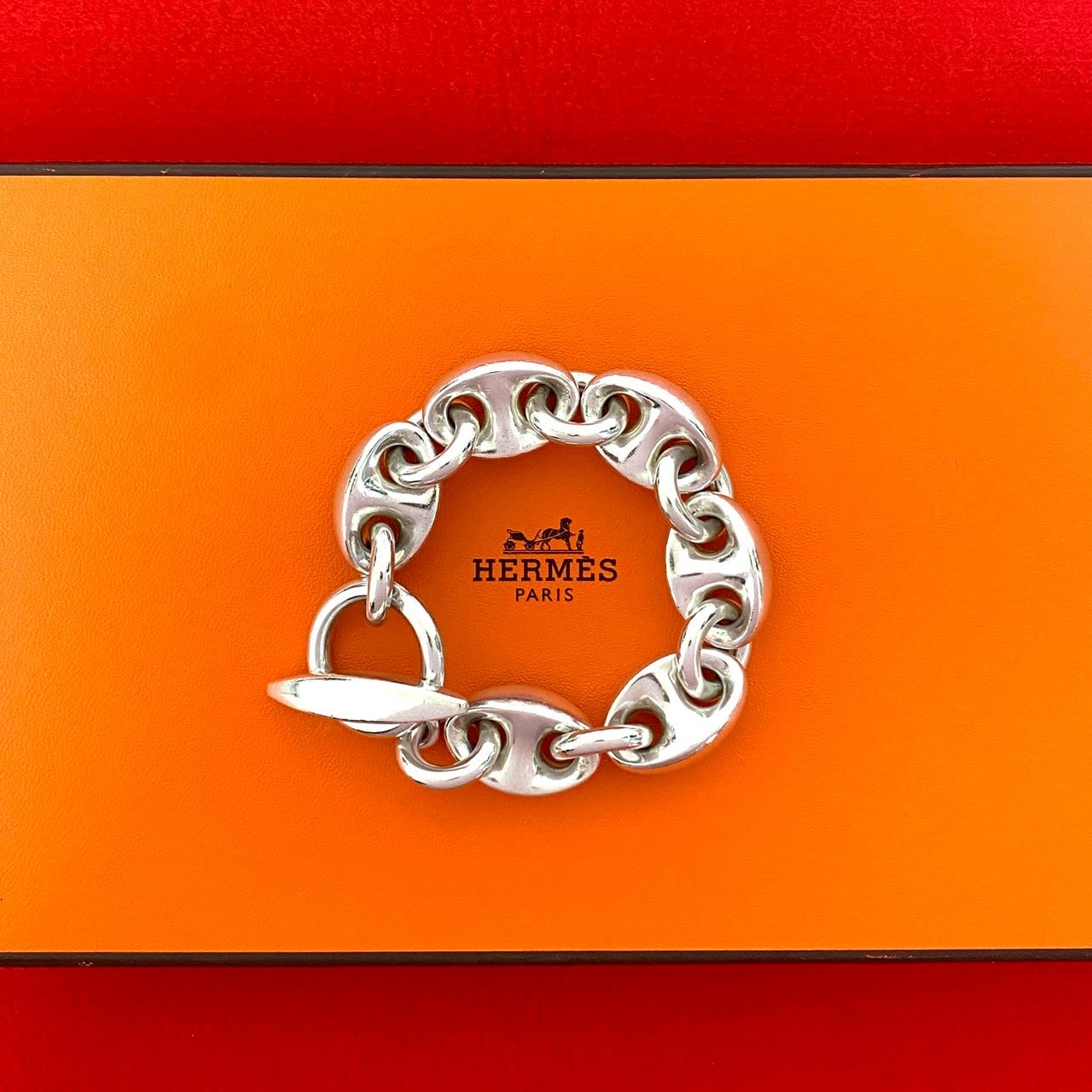 HERMES エルメス ネプチューン ブレスレット シルバー925 ブレスレット シルバー
 21158