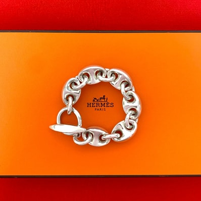 HERMES エルメス ネプチューン ブレスレット シルバー925 ブレスレット シルバー
21158