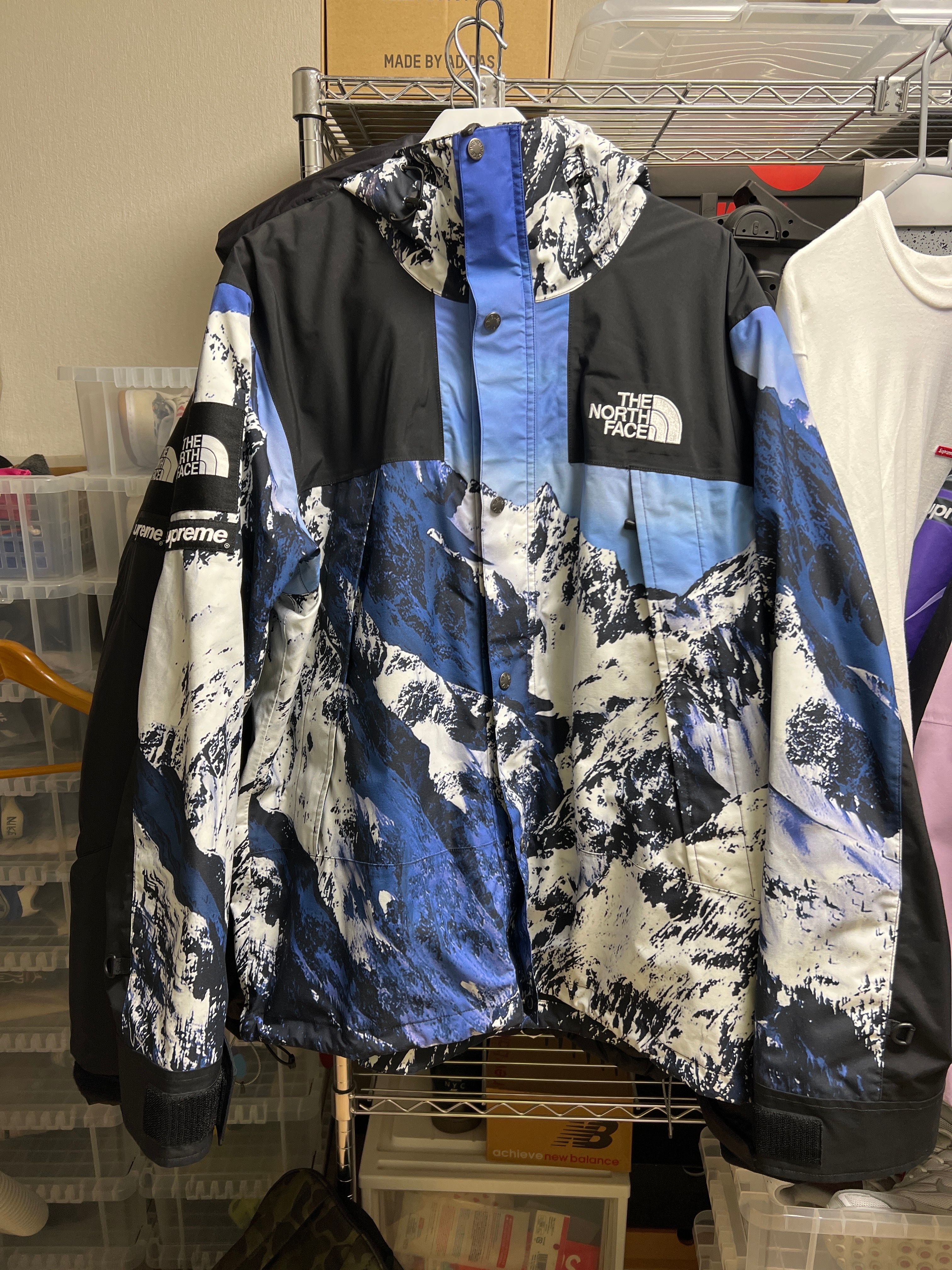 Supreme x The North Face Mountain Parka "Blue"