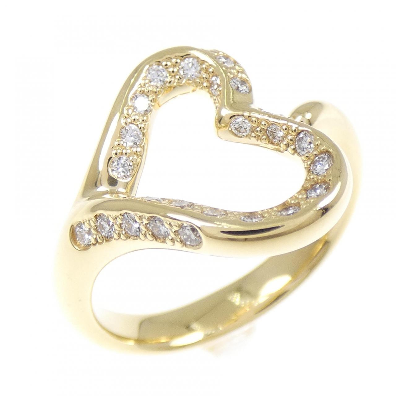 ティファニー オープンハート リング 0.27CT