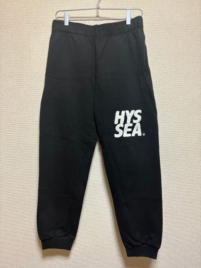 WIND AND SEA x HYSTERIC GLAMOUR Logo Sweat Pants "Black"